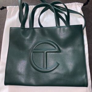 Telfar Forest Green Tote Bag